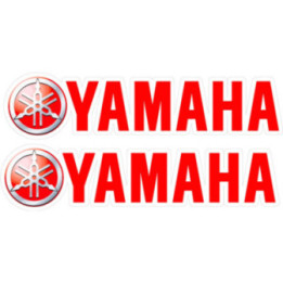 Yamaha Logo Stickers – R1 MT-09 Ténéré Motorcycle Decals (2-Pack)