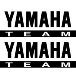 Yamaha Logo Team Stickers Decals - DecalsHouse