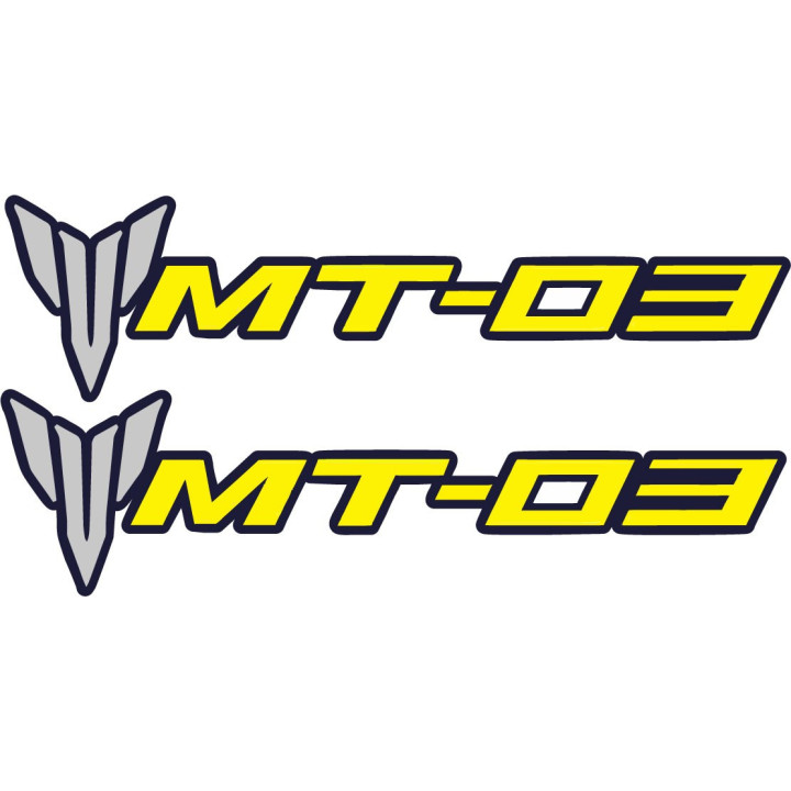 Yamaha Mt 03 Style 2 Stickers Decals - DecalsHouse