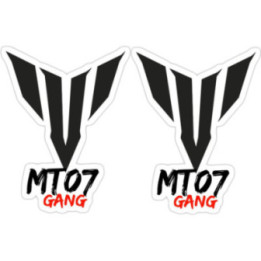 Yamaha Mt 07 Gang Stickers Decals - DecalsHouse
