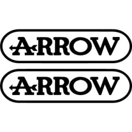 Arrow Fasteners Logo Stickers – Tools Brand Decals (2-Pack)