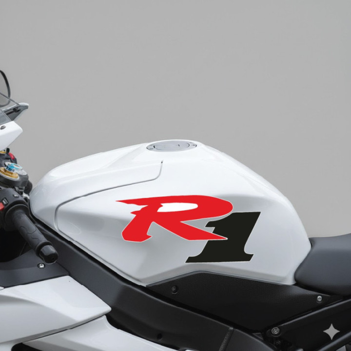 Yamaha R1 Style 2 Stickers Decals - DecalsHouse