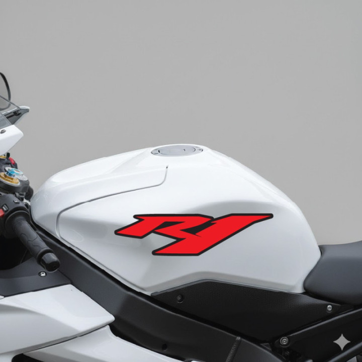 Yamaha R1 Style 3 Stickers Decals - DecalsHouse