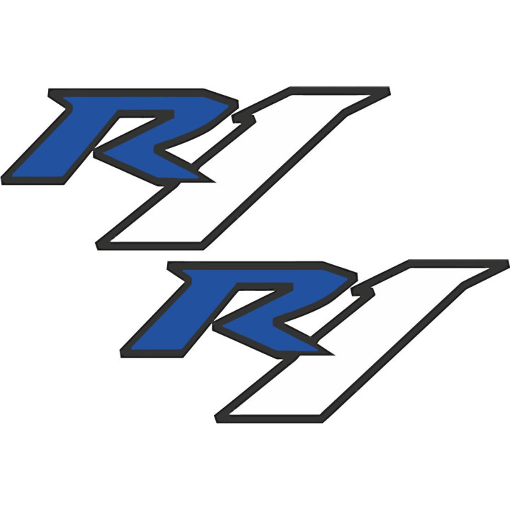 Yamaha R1 Style 5 Stickers Decals - DecalsHouse