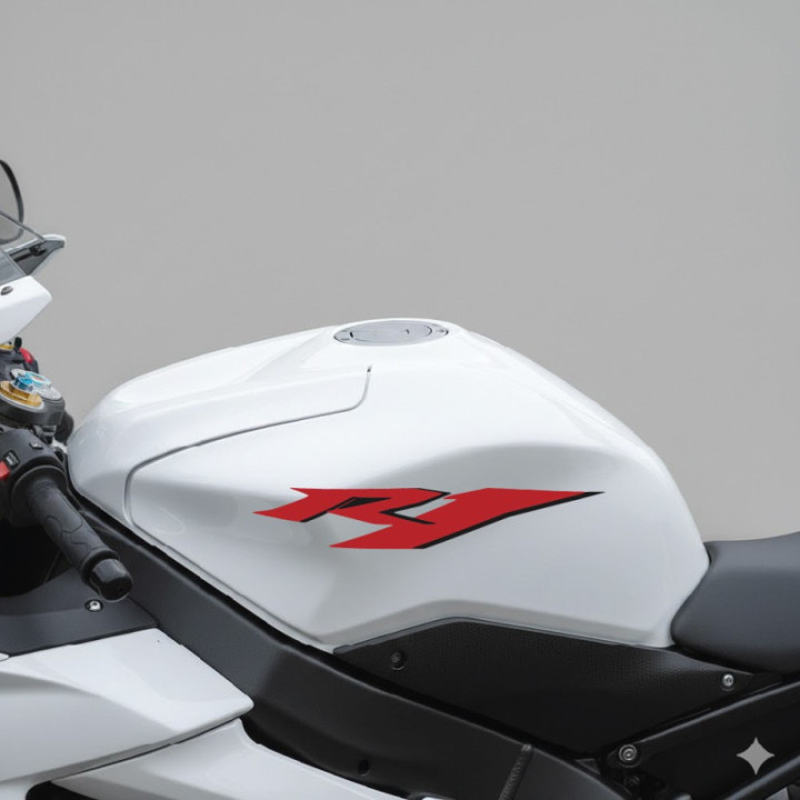 Yamaha R1 Style 6 Stickers Decals - DecalsHouse