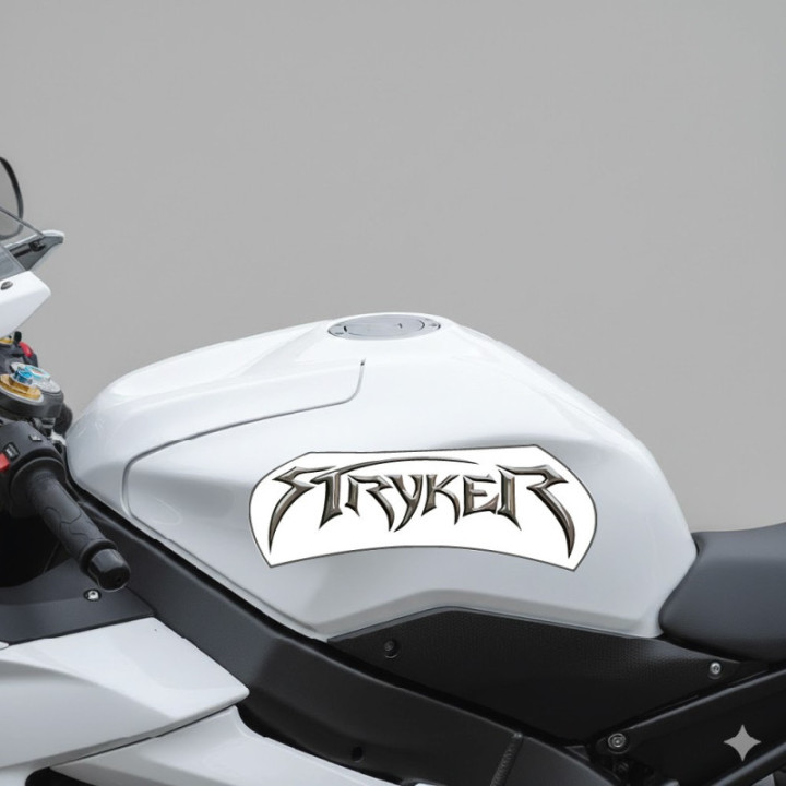 Yamaha Stryker Style 2 Stickers Decals - DecalsHouse