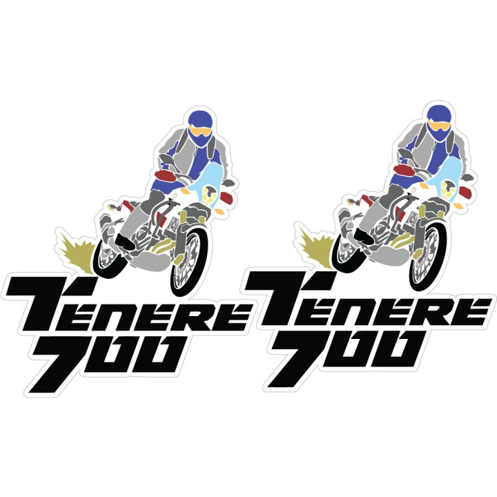 Yamaha Super Tenere 700 Biker Stickers Decals - DecalsHouse