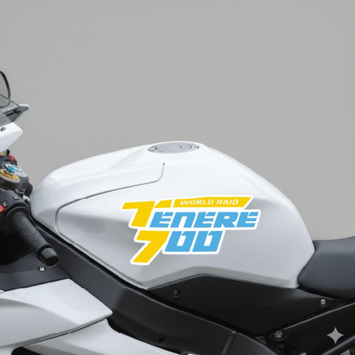 Yamaha Super Tenere 700 World Raid Style 2 Stickers Decals - DecalsHouse