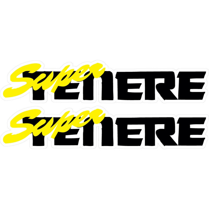 Yamaha Super Tenere Yellow Stickers Decals - DecalsHouse