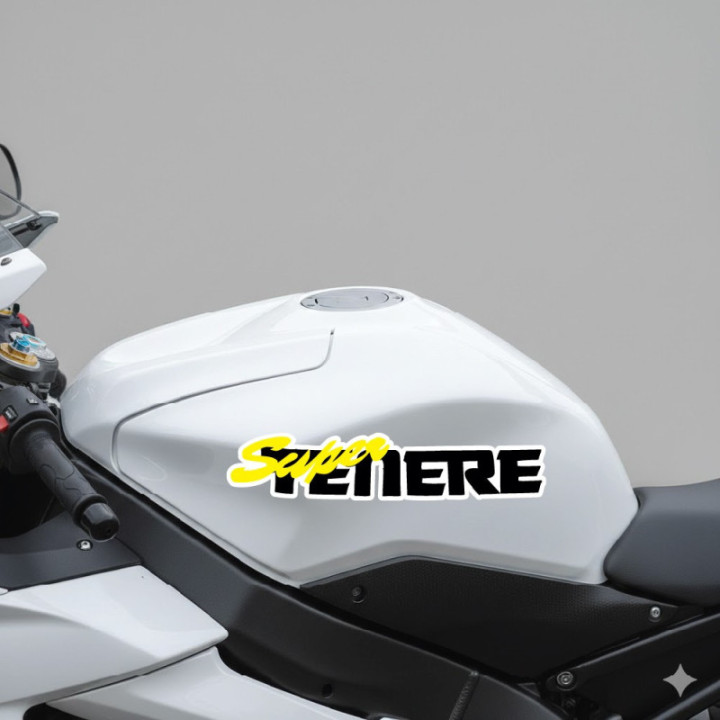Yamaha Super Tenere Yellow Stickers Decals - DecalsHouse