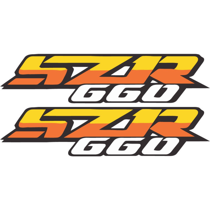 Yamaha Szr 660 Style 2 Stickers Decals - DecalsHouse