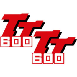 Yamaha TT-600 Stickers – Enduro Decals (2-Pack)
