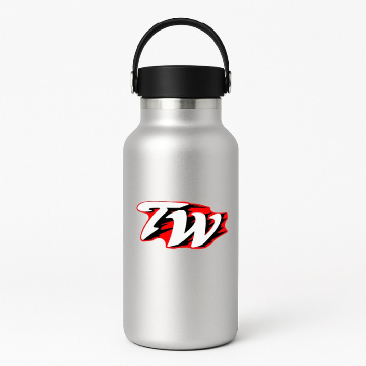 Yamaha Tw Red Stickers Decals - DecalsHouse