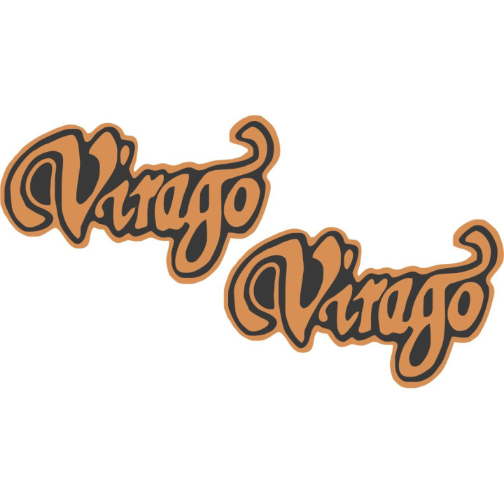 Yamaha Virago Style 2 Stickers Decals - DecalsHouse