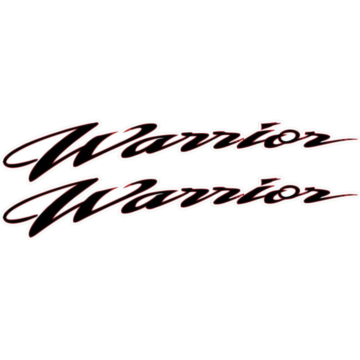 Yamaha Warrior Stickers Decals - DecalsHouse