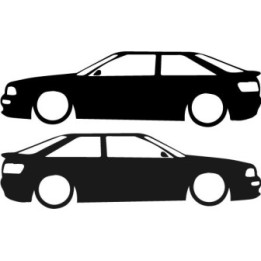 Buy Audi 80 Coupe Low Sticker Online