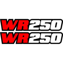 Yamaha Wr 250 Red Stickers Decals - DecalsHouse
