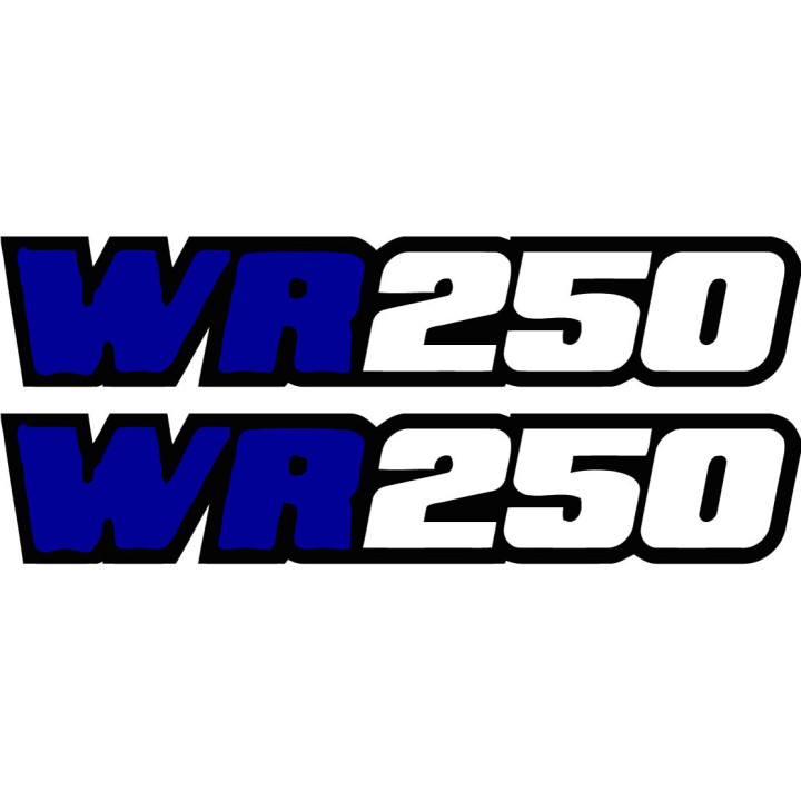 Yamaha Wr 250 Stickers Decals - DecalsHouse