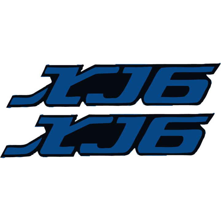 Yamaha Xj6 Style 2 Stickers Decals - DecalsHouse