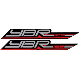 Yamaha YBR 125 Stickers – Learner Commuter Decals (2-Pack)
