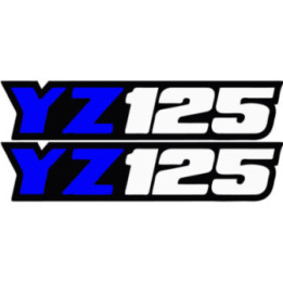 Yamaha Yz 125 Stickers Decals - DecalsHouse