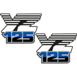 Yamaha Yz 125 Style 3 Stickers Decals - DecalsHouse
