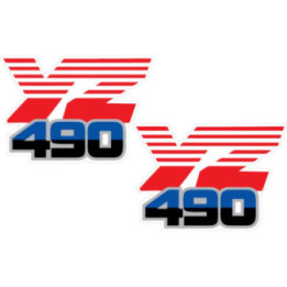 Yamaha Yz 490 Style 2 Stickers Decals - DecalsHouse