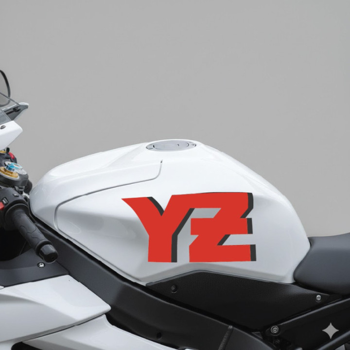Yamaha Yz Style 6 Stickers Decals - DecalsHouse
