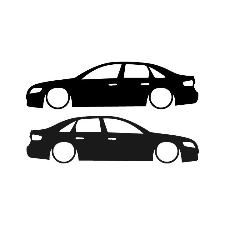 Buy Audi A4 B8 Sedan Low Sticker Online