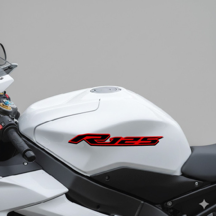 Yamaha YZF-R125 Stickers – Supersport Decals (2-Pack)