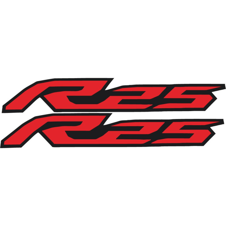 Yamaha Yzf R25 Red Stickers Decals - DecalsHouse