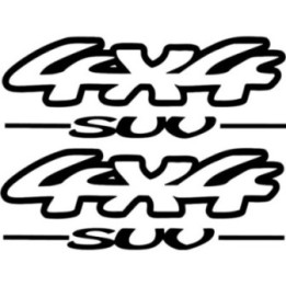 2x 4x4 Suv Sticker Decal Decal Stickers - DecalsHouse