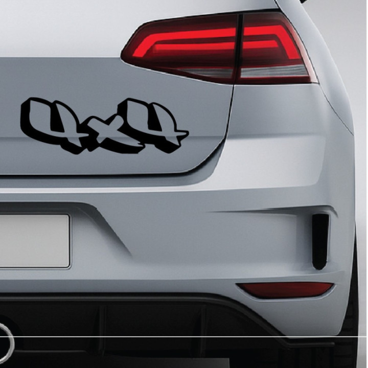 2x 4x4 Truck Sticker Decal Decal Stickers - DecalsHouse
