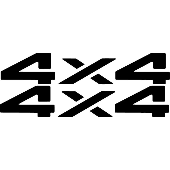 2x 4x4 V3 Sticker Decal Decal Stickers - DecalsHouse