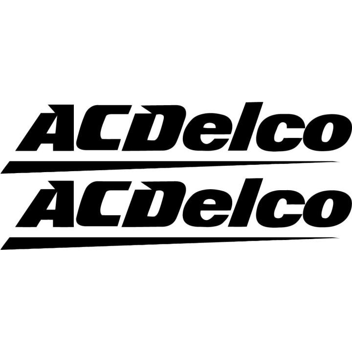 2x Acdelco Sticker Decal Decal Stickers - DecalsHouse