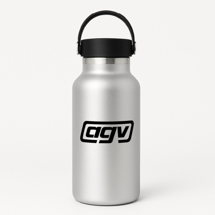 2x Agv Logo V2 Racing Sticker Decal Decal Stickers - DecalsHouse