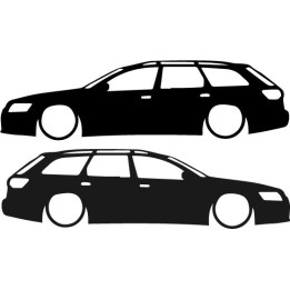 Buy Audi A6 C6 Avant Low Sticker Online