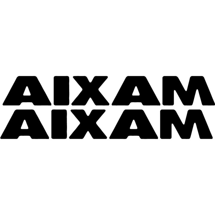 2x Aixam Sticker Decal Decal Stickers - DecalsHouse