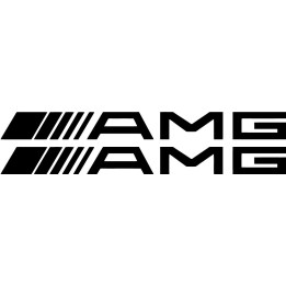 2x Amg Sticker Decal [Converted] Decal Stickers - DecalsHouse