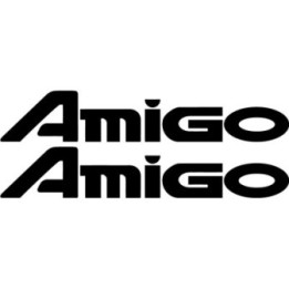 2x Amigo Sticker Decal [Converted] Decal Stickers - DecalsHouse