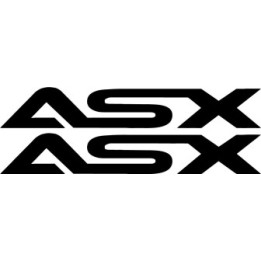 2x Asx Sticker Decal Decal Stickers - DecalsHouse
