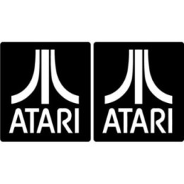2x Atari Sticker Decal Decal Stickers - DecalsHouse