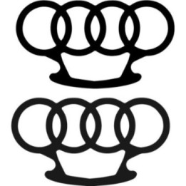 Buy Audi Boksbeugel 2 Decal Sticker Online
