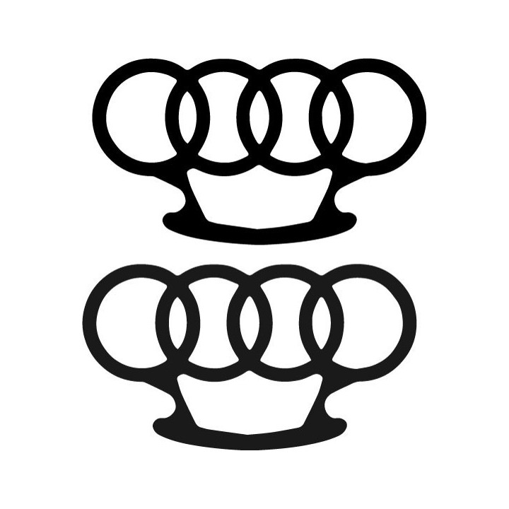 Buy Audi Boksbeugel 2 Decal Sticker Online