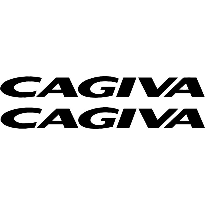 Cagiva Motorcycle Stickers V1 – Italian Racing Decals (2-Pack) | DecalsHouse