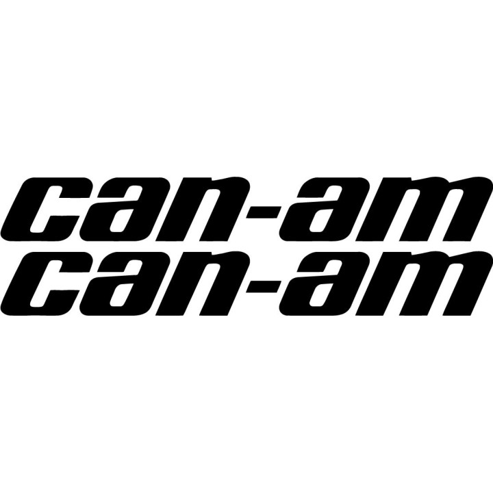 Can-Am Stickers – Maverick X3 Spyder Outlander Decals (2-Pack)