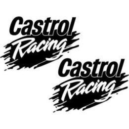2x Castrol Racing Sticker Decal Decal Stickers - DecalsHouse