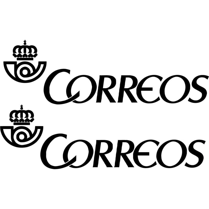 2x Correos Logo V1 Racing Sticker Decal Decal Stickers - DecalsHouse