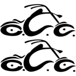 2x Country Choppers Logo V1 Racing Sticker Decal Decal Stickers - DecalsHouse