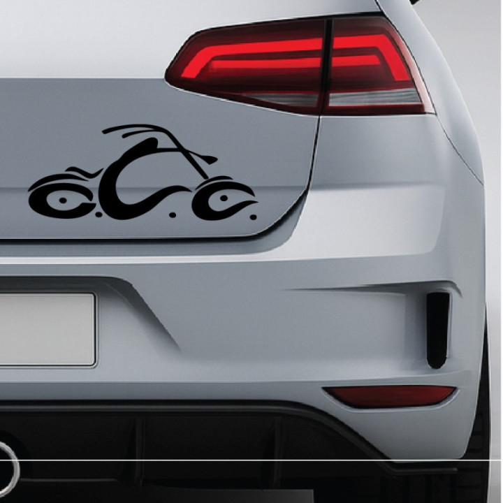 2x Country Choppers Logo V1 Racing Sticker Decal Decal Stickers - DecalsHouse